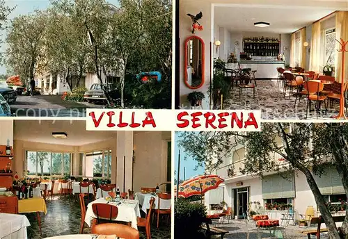 AK / Ansichtskarte Limone_sul_Garda Villa Serena Ristorante Gardasee Limone_sul_Garda