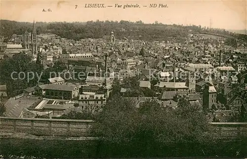 AK / Ansichtskarte Lisieux Vue generale Lisieux