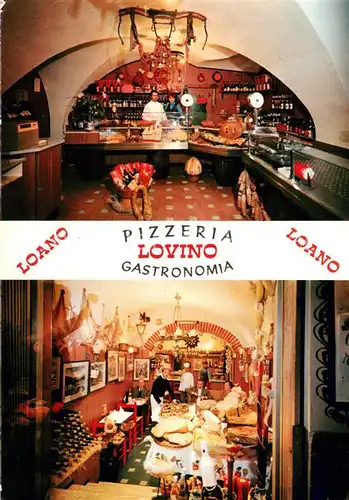 AK / Ansichtskarte Loano Pizzeria Lovino Gastronomia Ristorante Loano