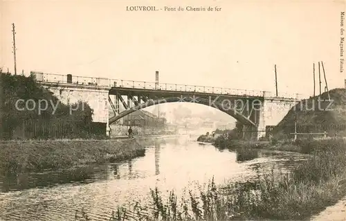 AK / Ansichtskarte Louvroil Pont du Chemin de fer Louvroil