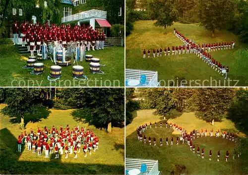 AK / Ansichtskarte Lunden_Holstein Spielmannszug des Vereins Lundener Spielleute von 1962 Details Lunden_Holstein