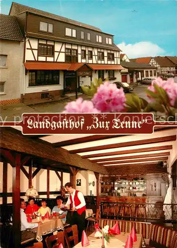 AK / Ansichtskarte Maar Landgasthof Zur Tenne Gaststube Maar