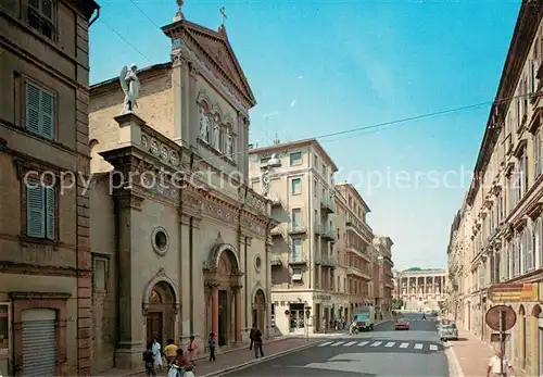 AK / Ansichtskarte Macerata Santuario dellImmacolata fine sec XIX e Corso Cavour Macerata