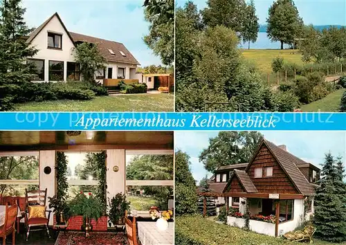 AK / Ansichtskarte Malente Gremsmuehlen Appartementhaus Kellerseeblick Naturpark Holsteinische Schweiz Malente Gremsmuehlen