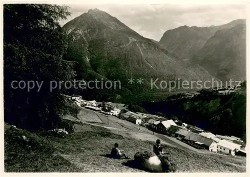 AK / Ansichtskarte Manas_Graubuenden Panorama Manas Graubuenden