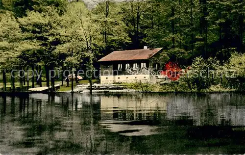 AK / Ansichtskarte Marienheide Waldhaus zur Lingese Talsperre Marienheide