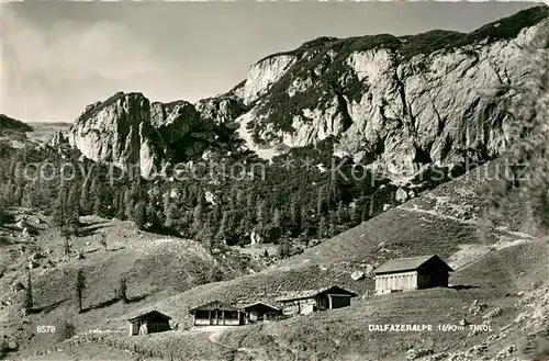 AK / Ansichtskarte Maurach_Achensee Dalfazeralpe Rofangebirge Maurach Achensee