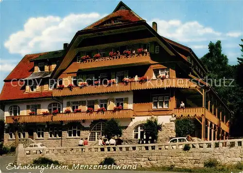 AK / Ansichtskarte Menzenschwand Erholungsheim Menzenschwand Menzenschwand