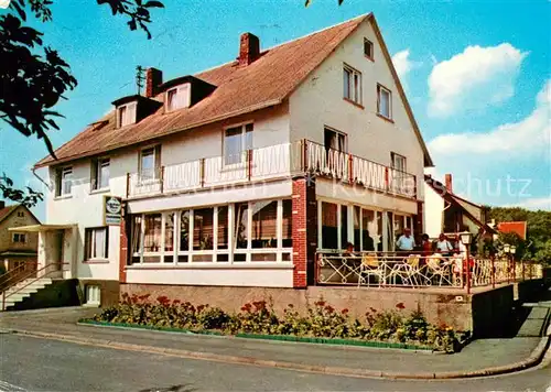 AK / Ansichtskarte Merzhausen_Taunus Gaststaette Pension Haus am Wald Merzhausen Taunus