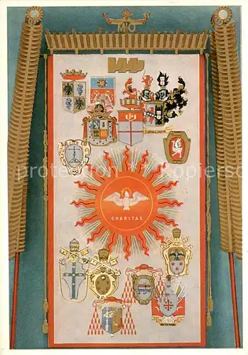 AK / Ansichtskarte Milano Gonfalone dell Ospedale Maggiore Lato Araldico Milano