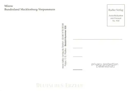 AK / Ansichtskarte Mirow Fliegeraufnahme Spielplatz Schleuse Mirow