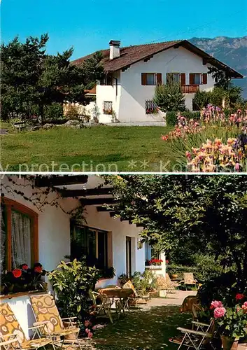 AK / Ansichtskarte Montan Pension Sonneck Terrasse Montan