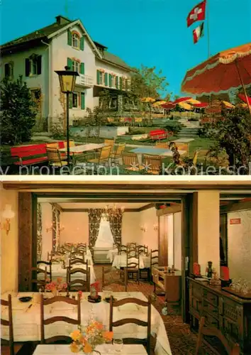 AK / Ansichtskarte Montmollin Hotel Restaurant Rotisserie de la Gare Montmollin