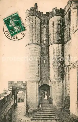 AK / Ansichtskarte Mont Saint Michel Abbaye du Mont Saint Michel Mont Saint Michel