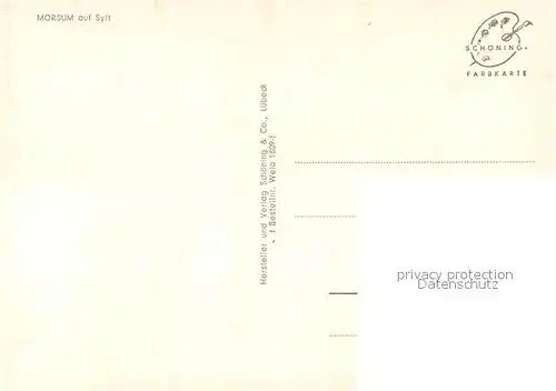 AK / Ansichtskarte Morsum_Sylt Gutshof Morsum Sylt