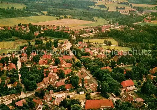 AK / Ansichtskarte Mueden_oertze Naturpark Suedheide Fliegeraufnahme Mueden oertze
