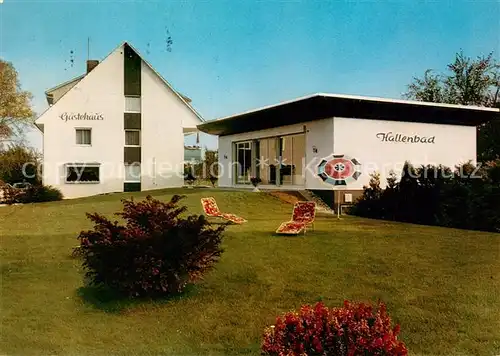 AK / Ansichtskarte Muehlhofen_Uhldingen Muehlhofen Gasthaus Pension Sternen Hallenbad Muehlhofen