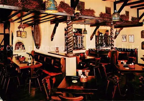 AK / Ansichtskarte Muenchen Hahnhof Weinstuben Muenchen