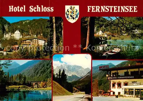 AK / Ansichtskarte Nassereith Hotel Schloss Fernsteinsee Panorama Nassereith