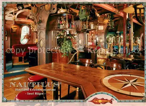 AK / Ansichtskarte Neukamp Nautilus Hotel Restaurant Gastraum Neukamp