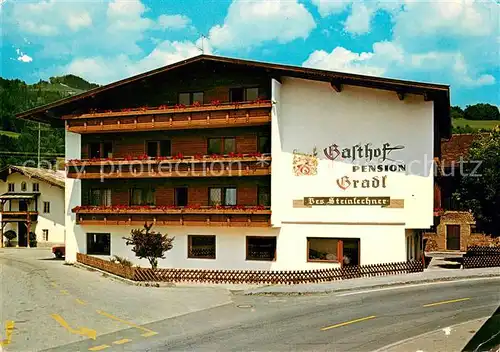AK / Ansichtskarte Niederndorf_Kufstein Gasthof Pension Gradl Niederndorf_Kufstein