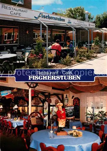AK / Ansichtskarte Norden_Norddeich_Ostfriesland Restaurant Cafe Fischerstuben Norden_Norddeich