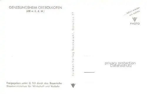 AK / Ansichtskarte Oberelkofen_Muenchen Genesungsheim Oberoelkofen Fliegeraufnahme Oberelkofen Muenchen