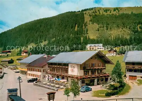 AK / Ansichtskarte Oberjoch Alpengasthof Pension Zum Loewen Oberjoch