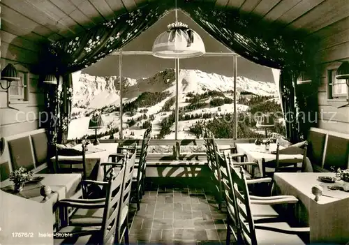 AK / Ansichtskarte Oberjoch Hotel Pension Haus Schweiger Iseler Stube Oberjoch