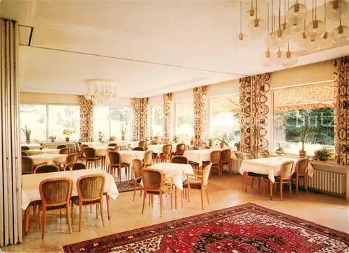 AK / Ansichtskarte Oberkirchen_Sauerland Berghotel Hoher Knochen Restaurant Oberkirchen_Sauerland