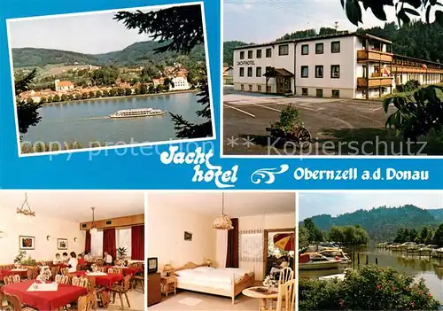 AK / Ansichtskarte Obernzell Jachthotel dan der Donau Obernzell