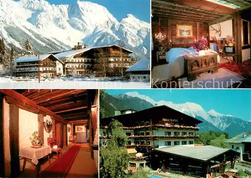 AK / Ansichtskarte Obsteig_Tirol Tyrolhotel club sportiv Alpen Obsteig_Tirol