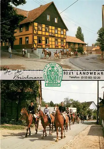 AK / Ansichtskarte Ohlenrode Reiter Gaestehaus Niedersachsen Reiter Ohlenrode