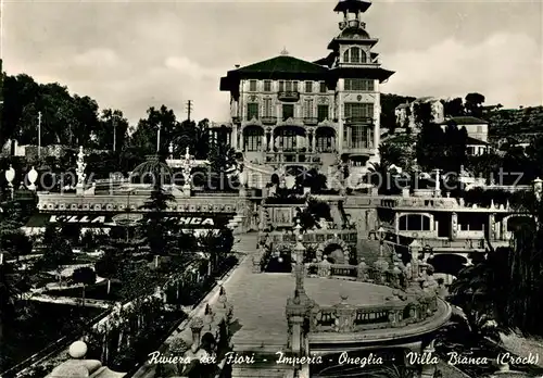AK / Ansichtskarte Oneglia Villa Bianca Riviera dei Fiori Oneglia