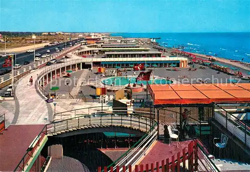 AK / Ansichtskarte Ostia Spiaggia e lungomare Duilio Ostia