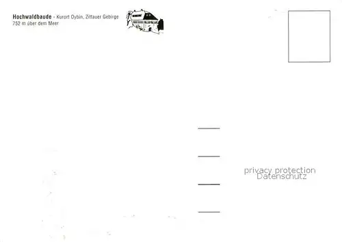 AK / Ansichtskarte Oybin Hochwaldbaude Oybin