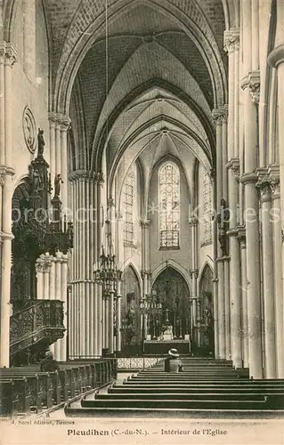 AK / Ansichtskarte Pleudihen sur Rance Interieur de l eglise Pleudihen sur Rance