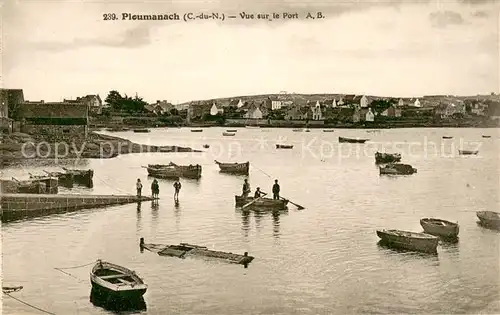 AK / Ansichtskarte Ploumanach Vue sur le port Ploumanach