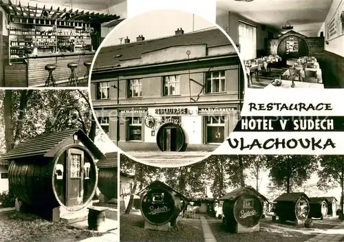 AK / Ansichtskarte Praha_Prahy_Prague Restaurace a Hotel v Sudech Vlachovka Praha_Prahy_Prague