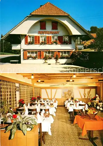 AK / Ansichtskarte Radelfingen Restaurant Loewen Radelfingen