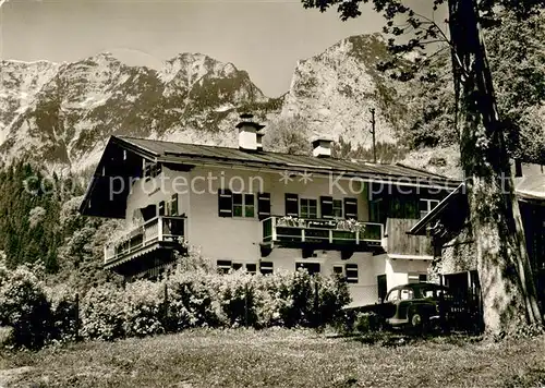 AK / Ansichtskarte Ramsau_Berchtesgaden Haus Katharina Ramsau Berchtesgaden