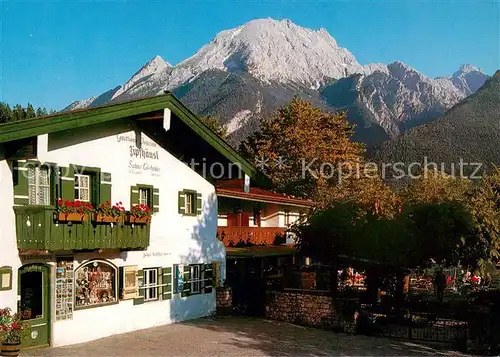 AK / Ansichtskarte Ramsau_Berchtesgaden Gasthaus Zipfhaeusl Ramsau Berchtesgaden