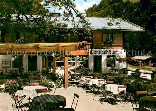 AK / Ansichtskarte Ramsau_Berchtesgaden Gasthof Cafe Wimbachklamm Ramsau Berchtesgaden