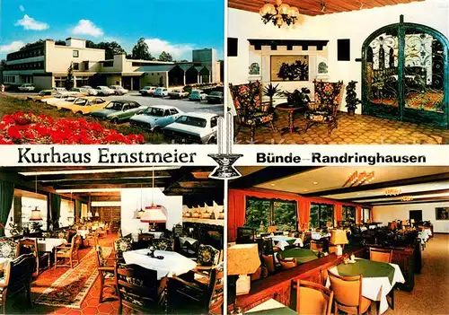 AK / Ansichtskarte Randringhausen_Bad Kurhaus Ernstmeier Gastraeume Randringhausen_Bad