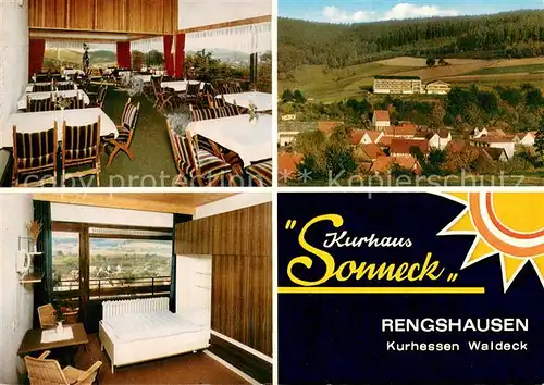 Rengshausen_Hessen Kurhaus Sonneck Speiseraum Panorama Rengshausen Hessen