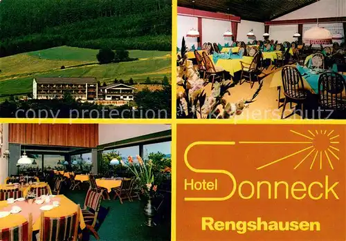 Rengshausen_Knuellwald Hotel Sonneck Gastraeume Rengshausen Knuellwald