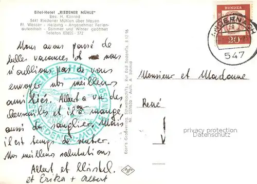 Riedener_Muehlen Eifel Hotel Riedener Muehle Schwanenteich Riedener_Muehlen