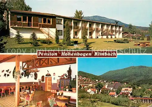 Rimbach_Bayrischer_Wald Pension Hohenbogen Gastraum Panorama Rimbach_Bayrischer_Wald