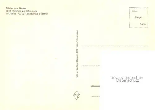 Rimsting Gaestehaus Bauer Rimsting