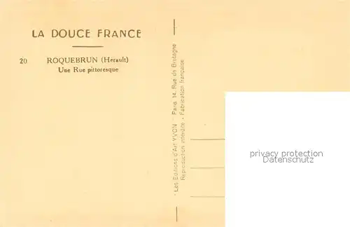 Roquebrun Une Rue pittoresque Roquebrun